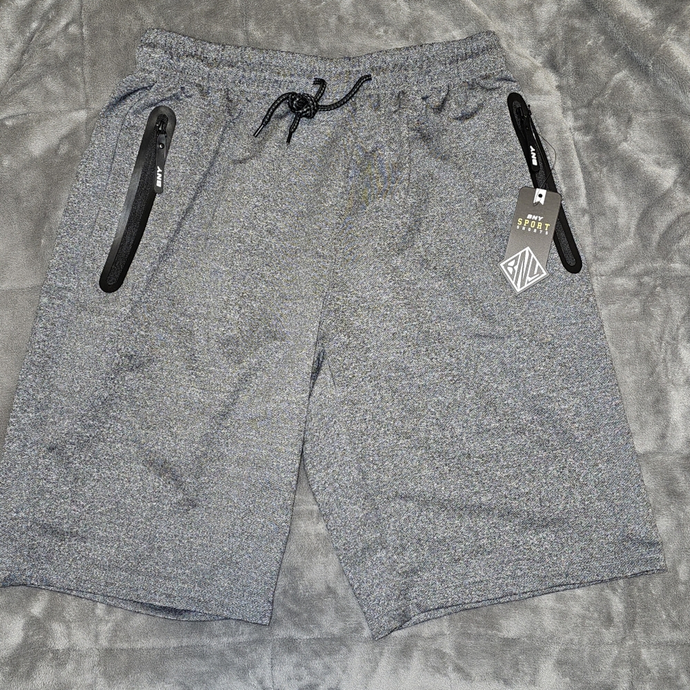 BNY Gray Sport Shorts